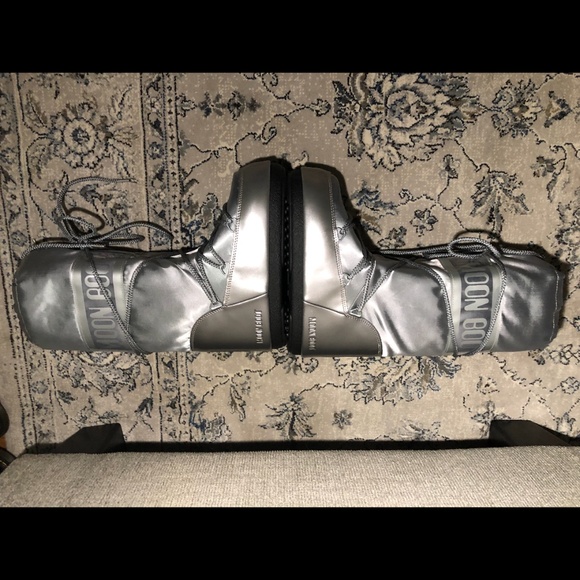 MOON BOOT Icon Glance metallic shell and snow boots - Picture 7 of 12